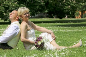 Silke und Torsten haben sich für die Hochzeitsfotos die Gärten der Welt in Berlin ausgesucht. Tolles Wetter, tolle Stimmung, tolle Bilder